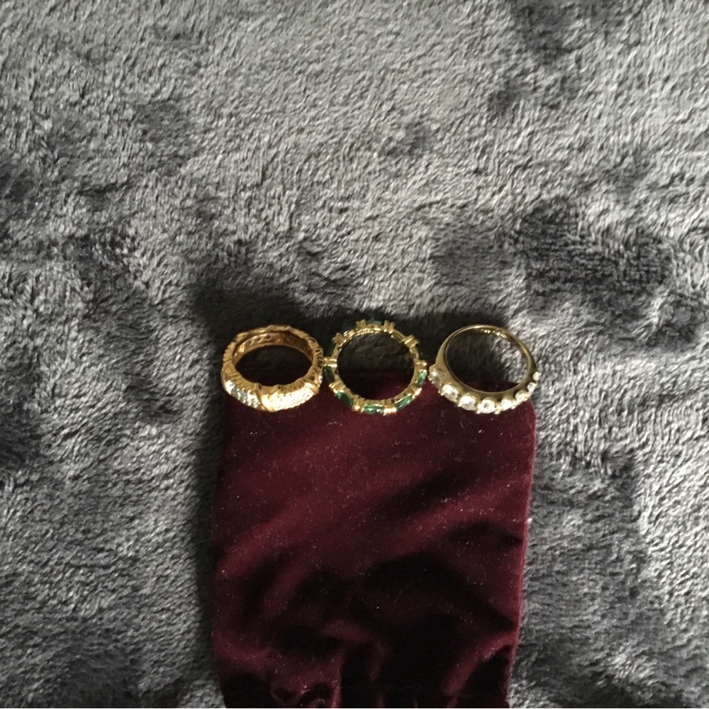 Jackie Kennedy ring set of 3 (Camrose & Kross)